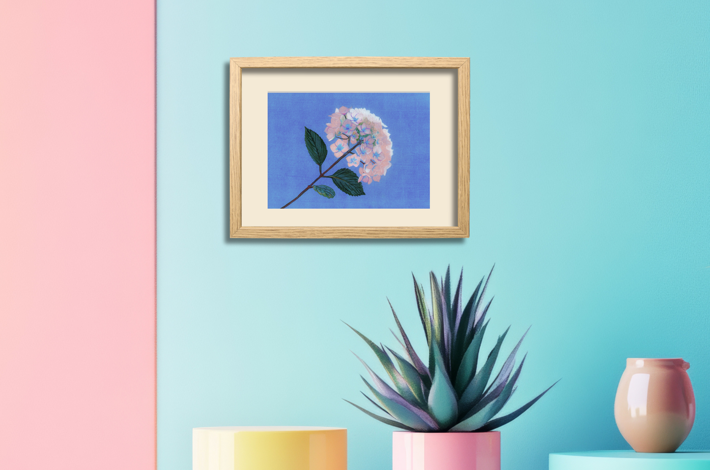 Hydrangea vaporeux, impression d’art