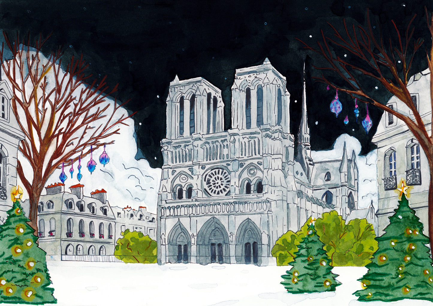 Veillée sous l'Étoile des Siècles, impression d’art