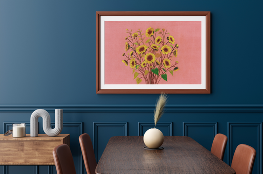 Soleils d’été, impression d’art