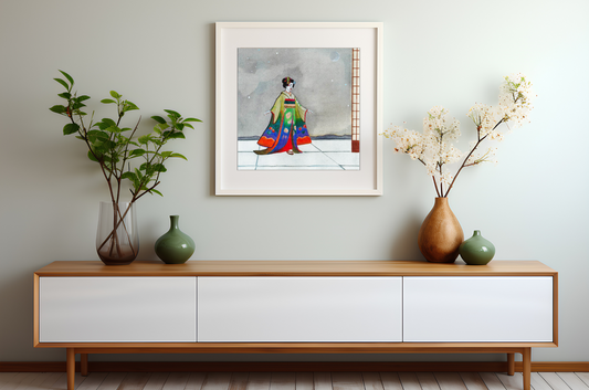 Tsukikage 月影, impression d’art